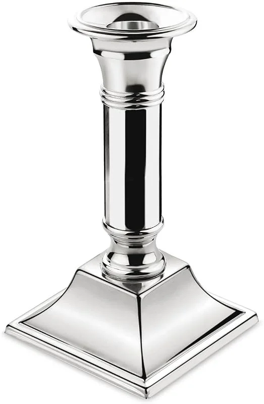 Besuche den Bredemeijer-Store Kerzenleuchter versilbert Corinther Säule 22cm — Kerzenlicht Abendessen