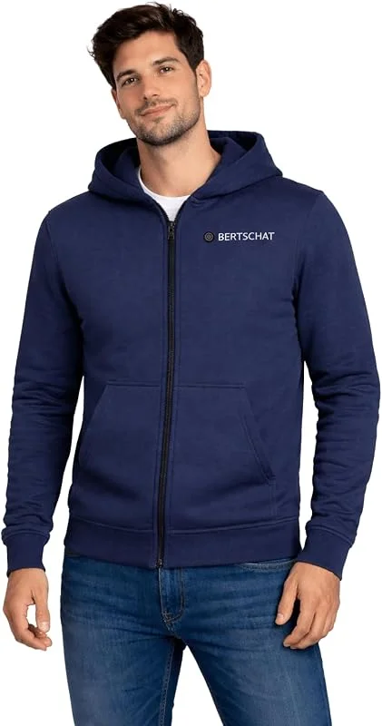 Besuche den BERTSCHAT-Store BERTSCHAT Beheizbare Hoodie Herren - Heizjacke - Heated pullover - Kapuzejacke mit powerbank- Fünf Heizzonen - Drei Heizstufen - Hoodie für Herren — Heizkleidung