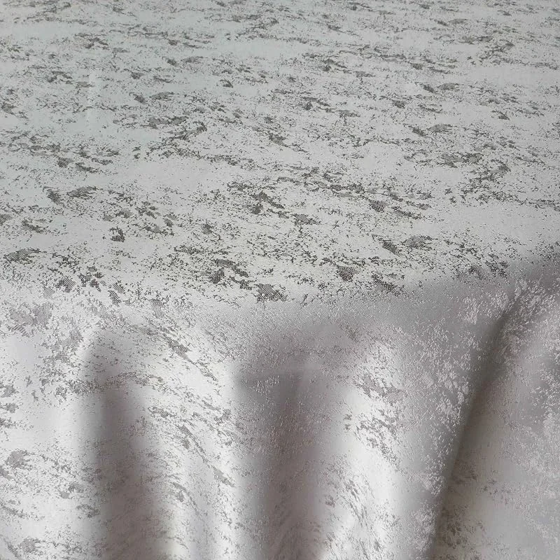 Besuche den DecoHomeTextil Heimtextilmanufaktur-Store Jacquard Tischdecke Granit Tischdecke Oval Hellgrau 160 x 220 cm Meliert mit Lotus Effekt Größe & Farbe wählbar — Küche & Haushalt