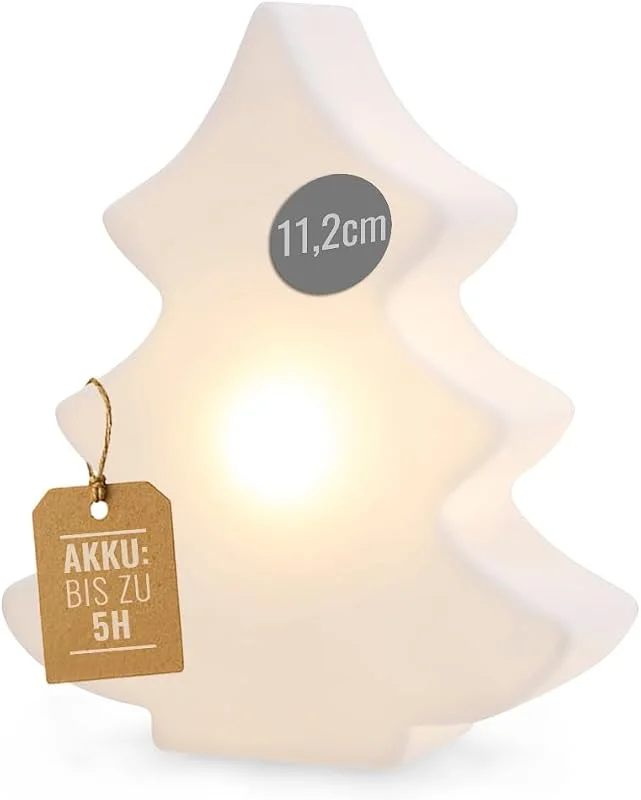 Besuche den 8 seasons-Store 8 seasons design LED Tannenbaum Mini-Leuchte Shining Tree Micro – Dekolampe 11 cm - kabellos mit Akku & USB-C aufladbar - Tischdeko, Adventsbeleuchtung, leuchtende Winterdeko, Weihnachten — Advent und Tisch