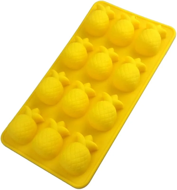 Marke: BESTOYARD Ananas Silikonform für Kuchen, Seife und Pudding, Gelb — Weihnachtskueche