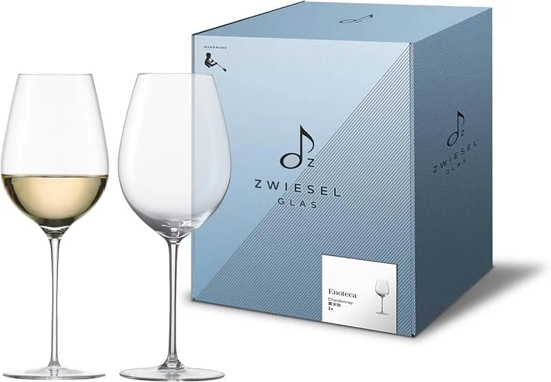 Besuche den Zwiesel Glas-Store Zwiesel Glas Chardonnay Weißweinglas Enoteca (2-er Set), in Handarbeit mundgeblasene Weingläser, edle Kristallgläser für Weißwein (Art.-Nr. 122084) — Wein und Festtafel