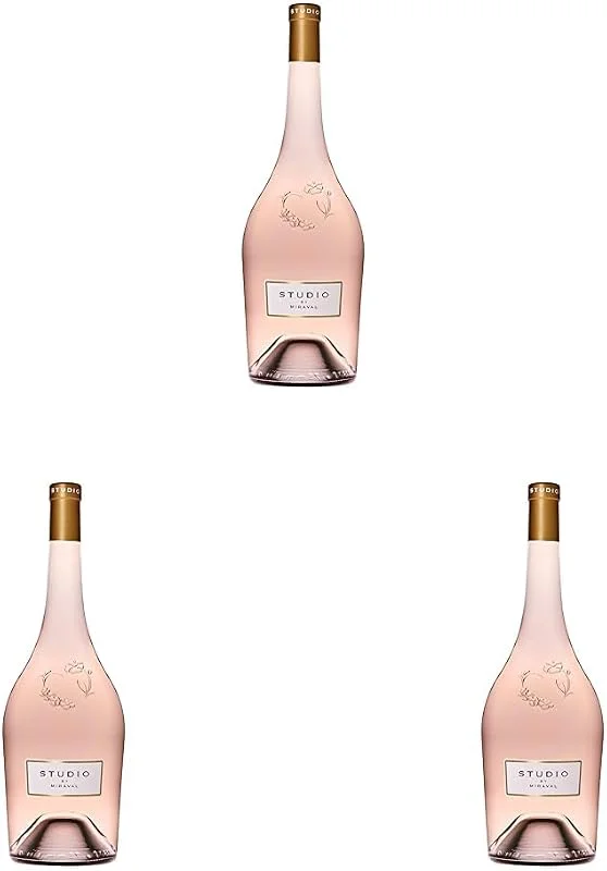 Marke: Miraval Studio by Miraval Rosé Méditerranée Magnum Roséwein Trocken (1 x 1.5l) (Packung mit 3) — Wein und Festtafel