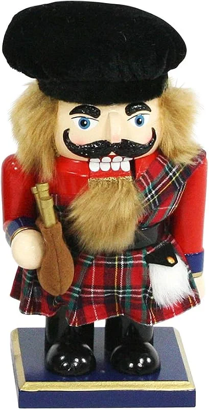 Besuche den Dekohelden24-Store Dekohelden24 Hochwertiger Nussknacker Schotte, ca. 18 cm — Weihnachtsdeko