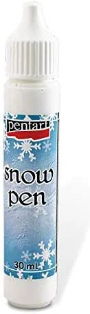 Besuche den Zita´s Creative-Store Zita`s Creative Schneepen 30ml - Schneepaste, Dekorschnee, Kunstschnee, Snow Pen, Schnee Pen — Advent und Tisch