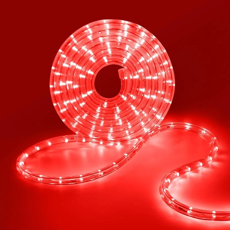 Marke: HEGEHE LED Lichterschlauch Außen, 36leds, m Wasserfest LED Schlauch Lichterkette Licht Leiste für Garten, Party, Weihnachten, Zaun, Dach, Dekoration Beleuchtung (Rot, 4M) — Weihnachtsbeleuchtung