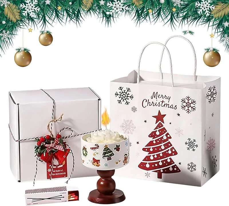 Marke: Nuyhgtr Weihnachtskerzen Sojawachs Aromatherapie — Kerzenlicht Abendessen