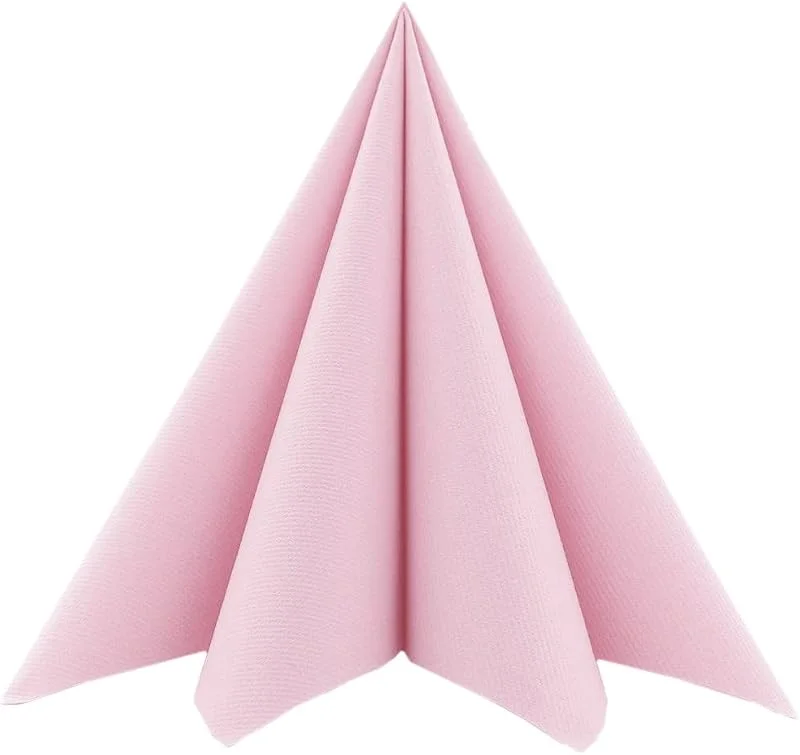 Besuche den hygiene gmi-Store Serviette aus GMIAir 40 x 40 cm, 1, 4 Falz, edel und elegant zugleich, perfekt für Private Feiern und auch Gastronomie, 50 Stück, Farbe altrosa — Küche & Haushalt
