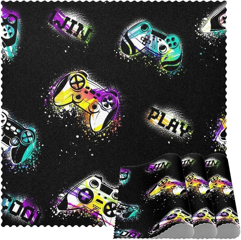 Marke: VAPOKF Grunge Textur Gamepad Joystick Platzsets Set von 1 für Esstisch Waschbar Rutschfest Platzset für Weihnachten Urlaub Geburtstag Party Tisch — Küche & Haushalt