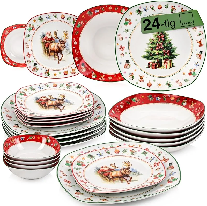 Besuche den Sänger-Store SÄNGER Tafelservice Bilgola Christmas Design mit Weihnachtsmotiven — Advent und Tisch
