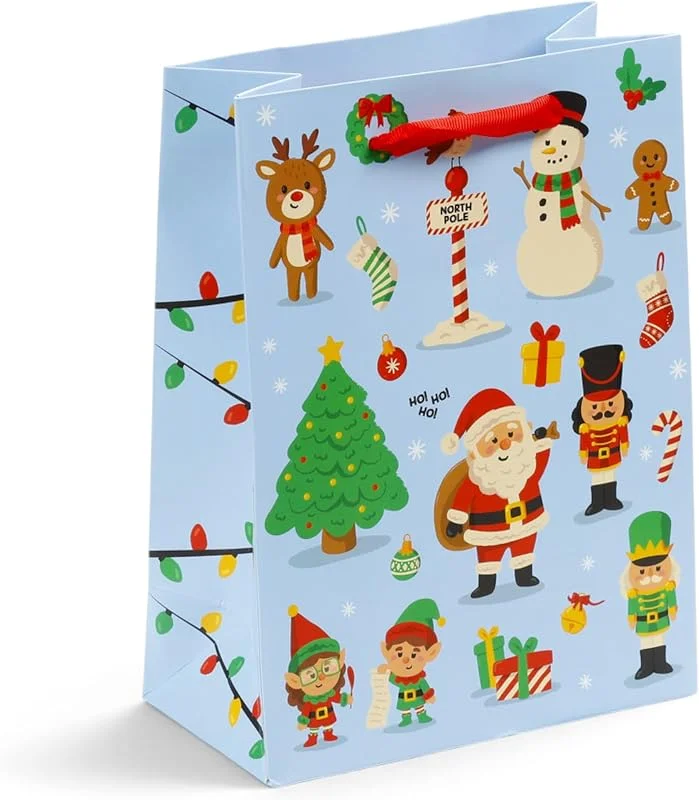 Besuche den Puckator-Store Puckator Geschenktüte für Weihnachten – Freunde von Weihnachten – L — Küche & Haushalt