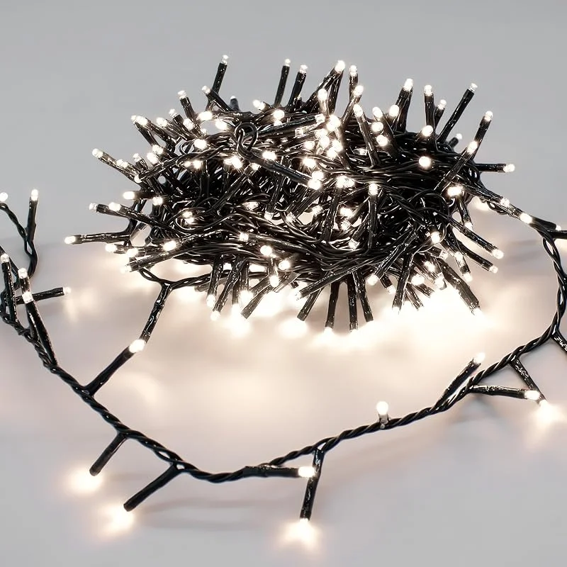 Besuche den Spetebo-Store LED Lichterkette kalt weiß 5, 95 cm, 40 LED inkl. Netzstecker — Weihnachtsbeleuchtung