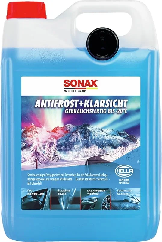 Besuche den SONAX-Store SONAX AntiFrost+KlarSicht Gebrauchsfertig bis -20° C (5 Liter) — Hautpflege