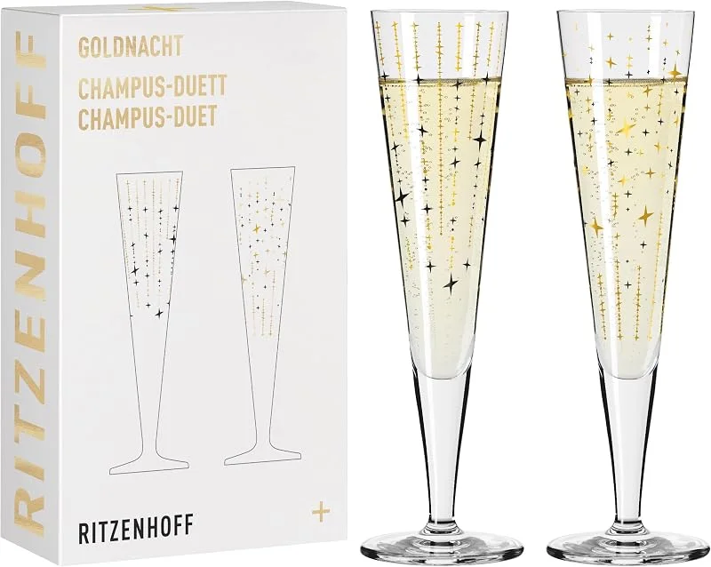 Besuche den RITZENHOFF-Store RITZENHOFF Champagnerglas-Set 2er - 200 ml - Made in Germany — Wein und Festtafel