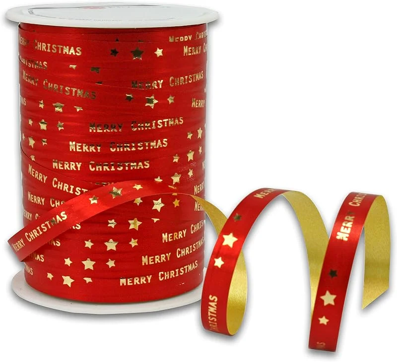 Besuche den PRÄSENT-Store PRÄSENT Merry Christmas, 100-m-Spule 10 mm — Geschenkverpackung
