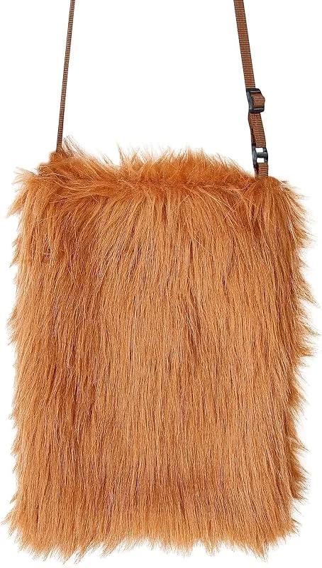 Besuche den W WIDMANN MILANO Party Fashion-Store W WIDMANN MILANO Party Fashion - Plüsch Handtasche mit Felloptik — Weihnachtsmode