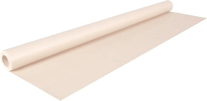 Marke: Papiertiger Papiertiger Farbiges Kraftpapier auf Rolle, ideal für Geschenkideen und Bastelprojekte (Elfenbein, 1 Rolle 10m x 70cm) — Geschenkverpackung