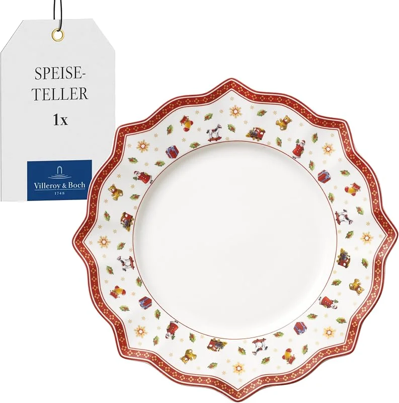 Villeroy & Boch Toy's Delight Speiseteller weiß — Advent und Tisch
