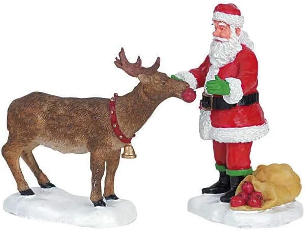 Marke: Lemax Lemax Christmas Village 62226 Rentier-Leckereien, 2 Stück — Weihnachtsdeko