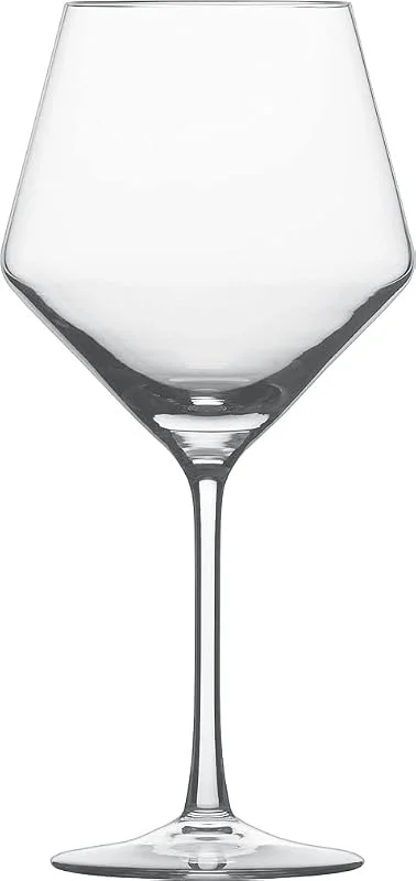 Besuche den Zwiesel Glas-Store Zwiesel Glas Burgunder Rotweinglas 2tlg. Set aus der Pure Kollektion, aus Glas hergestellt, spülmaschinenfest, Fassungsvermögen: 692ml, 122322 — Wein und Festtafel