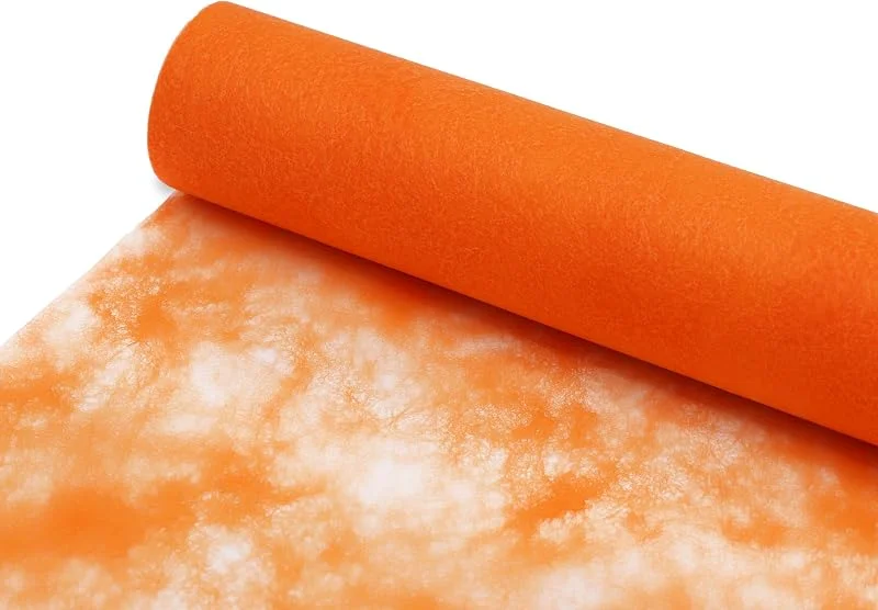 Marke: Deko AS GmbH Sizocloud® Tischläufer Tischband (Orange, 20 cm breit) — Küche & Haushalt