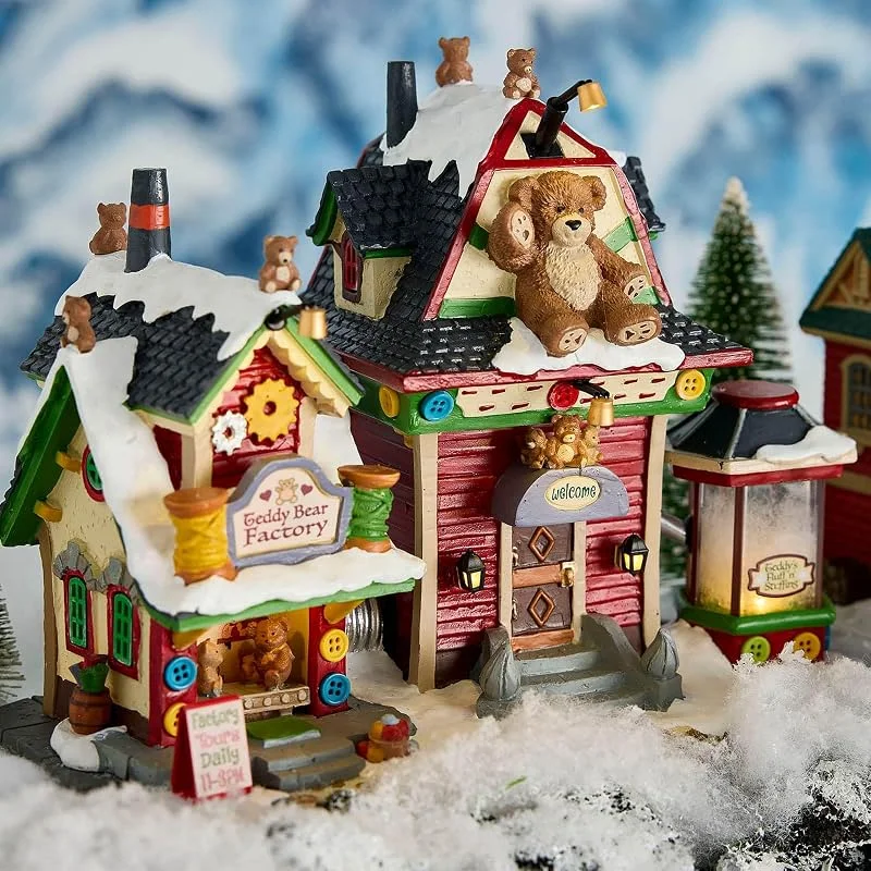 Marke: Lemax Lemax - Teddy Bear Factory — Weihnachtsdeko