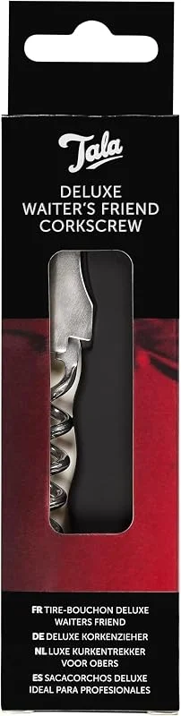 Besuche den Tala-Store Tala 3-in-1 Kellnermesser - Profi Korkenzieher Wein & Flaschenöffner — Wein und Festtafel
