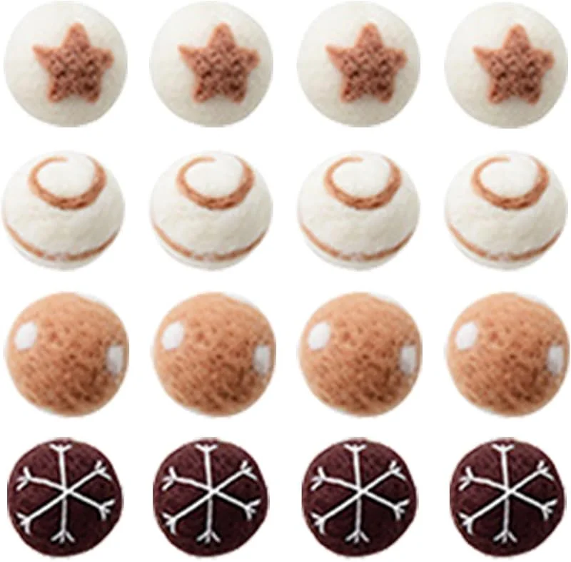 Marke: Generisch Weihnachtsbaumschmuck-Set, 16 Kugeln, baumelnde, wiederverwendbare — Weihnachtsdeko